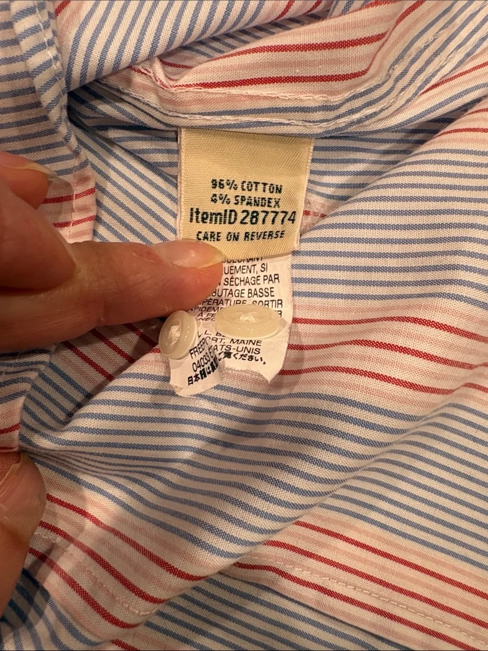 L.L. Bean Bundle Casual Button-Down Shirt